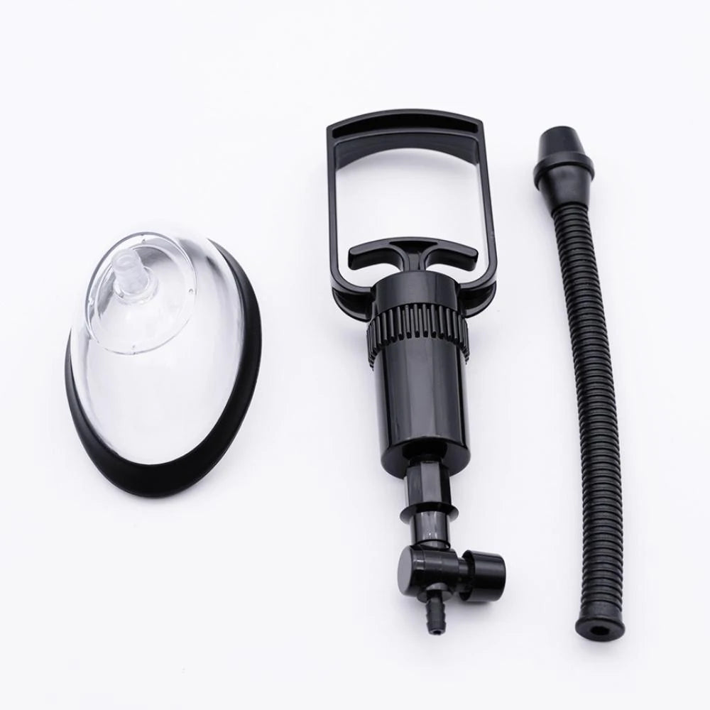 Erox Vacuum Pussy Pump Değiştirilebilir Başlıklı Vajina Pompası