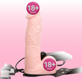 Baile Ultra Passionate Harness Kemerli Titreşimli Realistik Penis