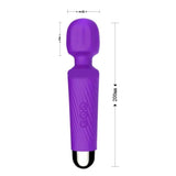 Erox Massage Vibes Purple 20 Mod Usb Şarjlı Masaj Vibratör