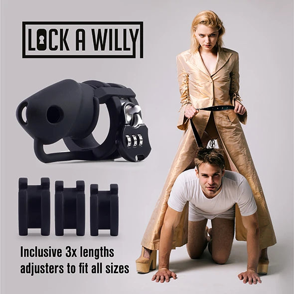 Lock A Willy Silicone Penis Cafe Penis Kilidi ve Penis Kafesi