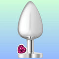 Erox My Heart Jewellery Kalpli Metal Anal Plug-Large