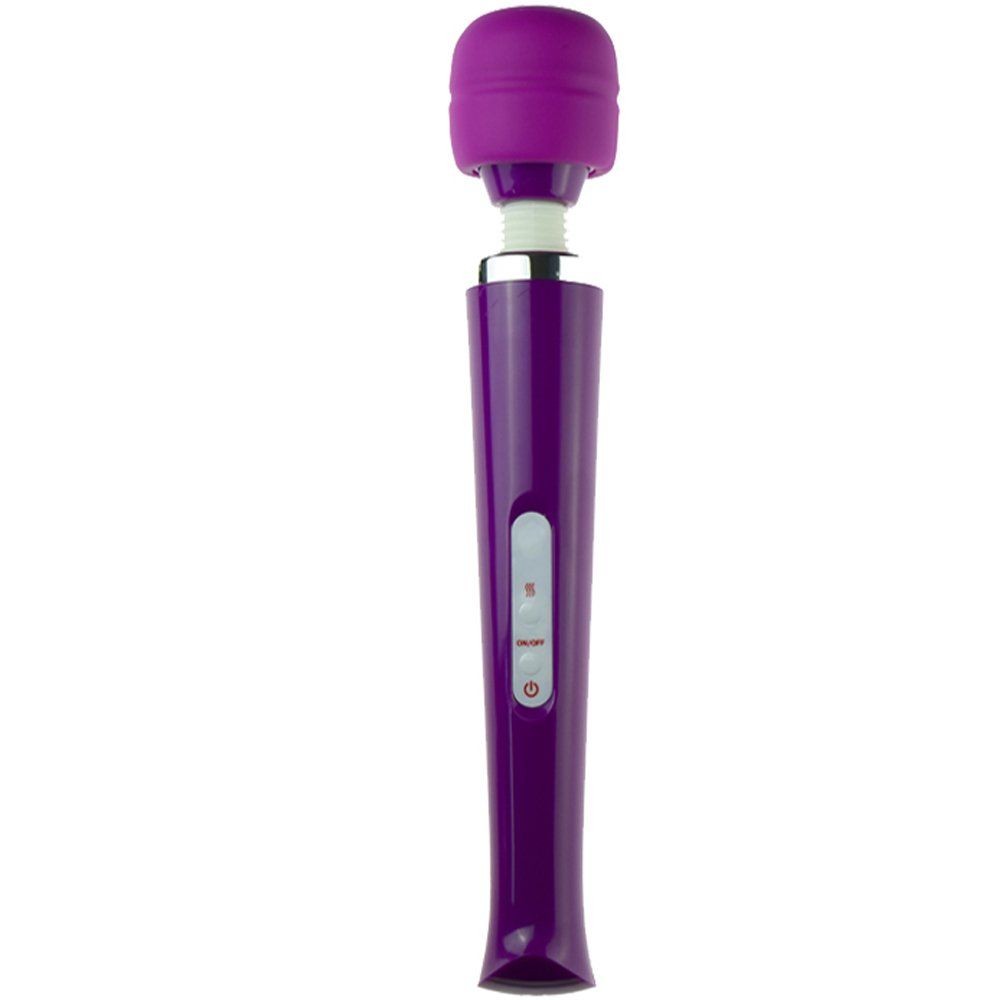 Erox Magic Massager Purple Profesyonel 10 Modlu Güçlü Masaj Wand Vibratör