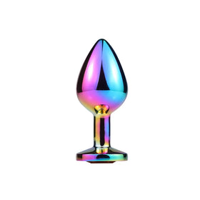 Erox Rainbow Hot Cooling Red Large Anal Metal Plug