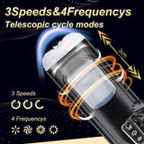 Shequ Cosima Telescopic Sucking Emiş Güçlü Hareketli Masturbator