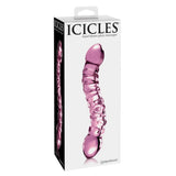 Pipedream İcicles No. 55 Hand Blown Glass Massager Cam Anal Plug