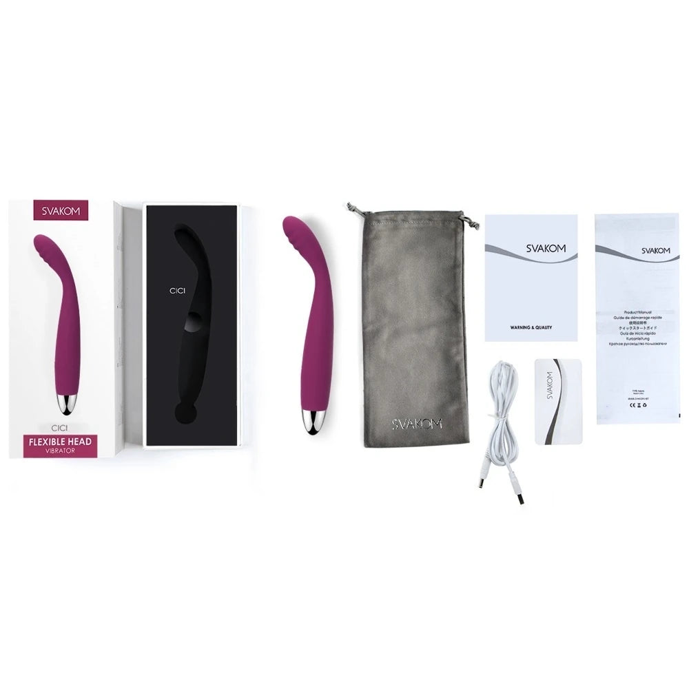Svakom Cici Slim Ultra Esnek G-Spot Vibratör