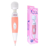 Erox Fairy Wand Güçlü Titreşimli Elektrikli Masaj Aleti-White