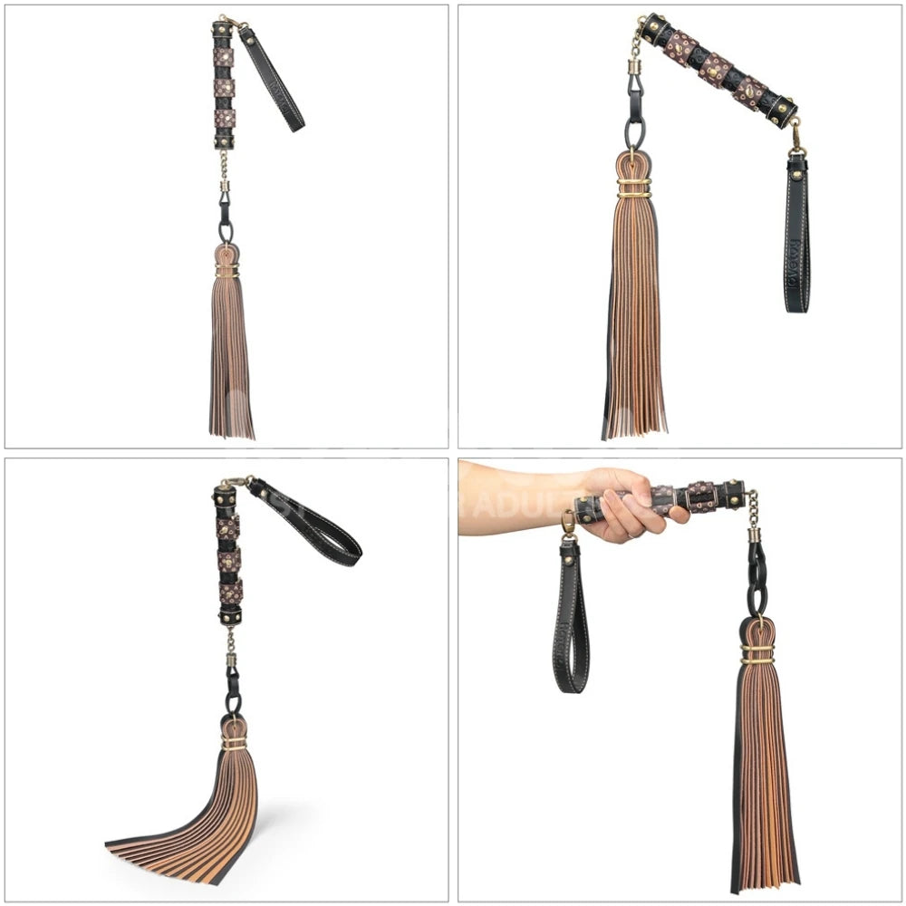Lovetoy Rebellion Reign Flogger 45 Cm Sentetik Deri Kırbaç LV761210