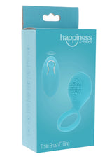 ToyJoy Happiness Tickle Brush C-Ring Titreşimli Penis Halkası