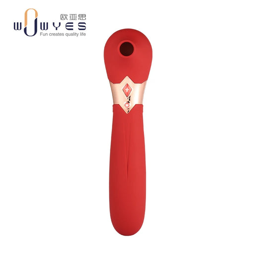 Wowyes S4 Sucking Massager Klitoris Emiş Güçlü Vibratör-Red