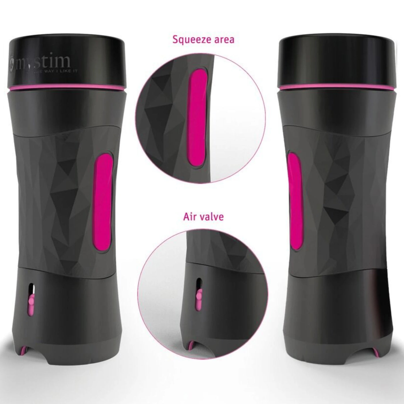Mystim Opus Mica Cup Masturbation Vajina Mastürbatör