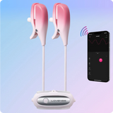 Lovense Gemini Telefon Kontrollü Titreşimli Göğüs Ucu Vibratör