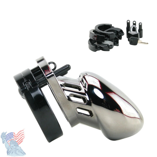 CB-X CB-6000S Chastity Cage Kit Chrome Penis Kilidi