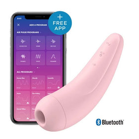 Satisfyer Curvy 2+ Telefon Kontrollü Emiş Güçlü Vibratör-Rose