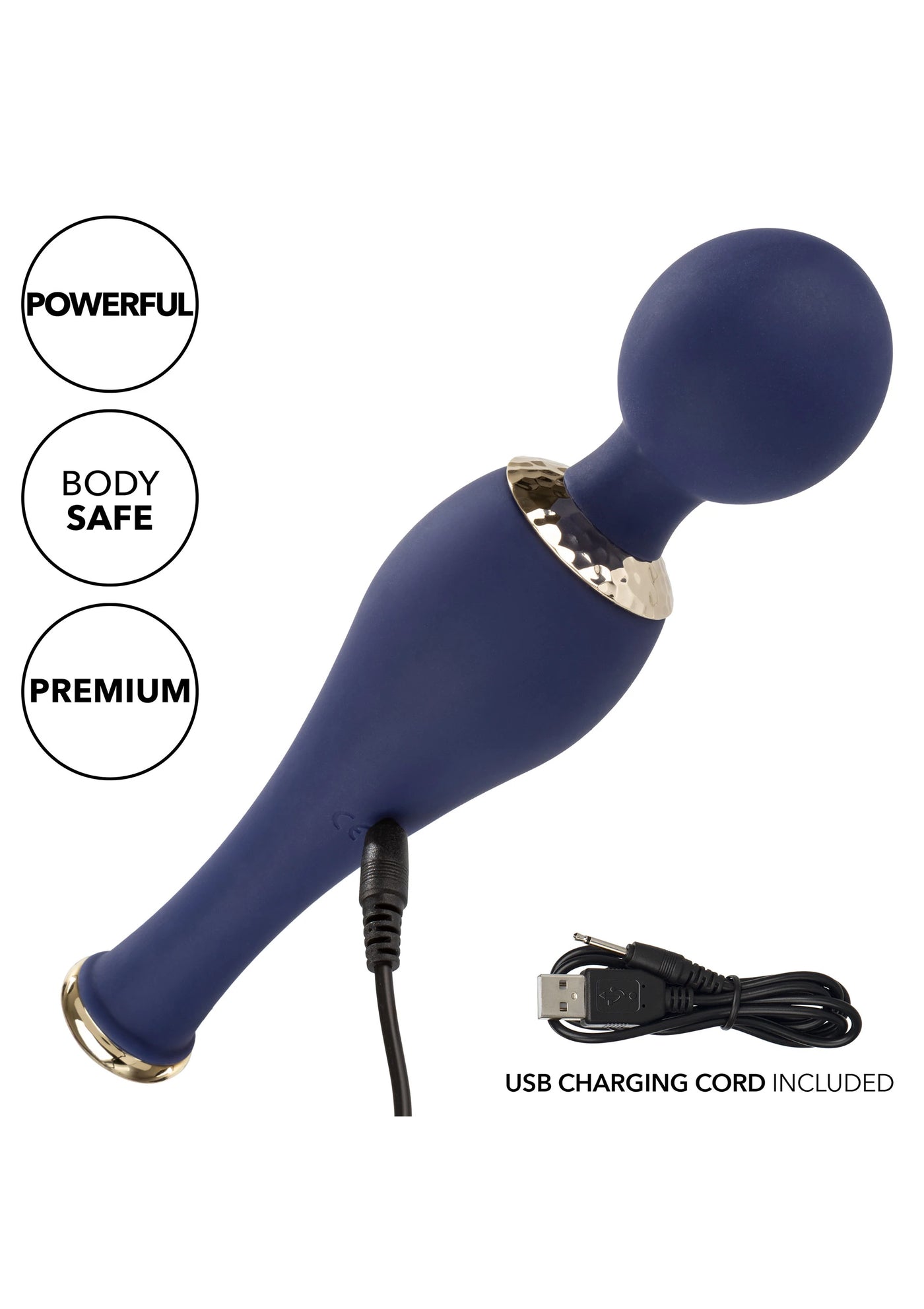 Calexotics Chic Poppy Ultra Güçlü Amerikan Teknolojisi Masaj Wand Vibratör