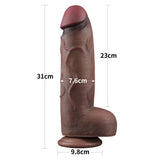 Lovetoy Dual Layered Silicone Cock 30 Cm Büyük Realistik Penis LV411063