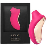 Lelo Sona 2 Cruise Sonic Clitoral Massager Emiş Güçlü Vibratör Cerıse