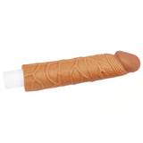 Lovetoy Pleasure X-Tender 3 cm Dolgulu Damarlı Melez Realistik Penis Kılıfı