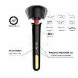 Erox New Professional 10 Modlu Güçlü Masaj Aleti Siyah