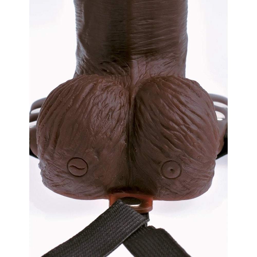 Pipedream Fetish Fantasy Series 8 İnch Hollow Strap-On With Titreşimli İçi Boş Kemerli Penis