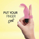 FeelzToyz Magic Finger Vibratör Pink- Parmak Vibratör