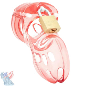 CB-X CB-3000 Chastity Cage Kit Penis Kilidi-Red