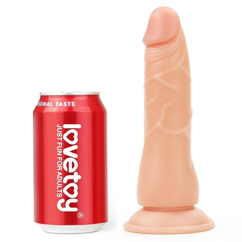 Lovetoy Easy Strapon 19 cm Kemerli Testissiz Realistik Penis