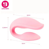 Wowyes 2U Çiftlere Özel Uzaktan Kumandalı Şarjlı Giyilebilir Vibratör