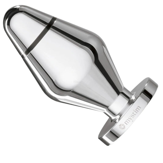 Mystim E-stim Butt Plugs John Metal Anal Plug-Large