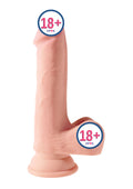 King Cock Triple Density 19 Cm 3D Gerçekçi Realistik Penis