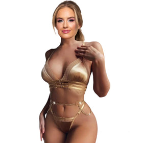 Erox Fantasy New Dreams Zincirli Sütyen Külot Takımı