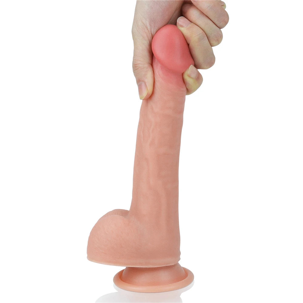 Lovetoy Dual Layered Cock 20 cm Realistik Penis LV4004