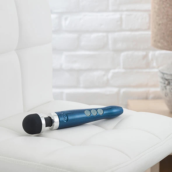 Doxy Die Cast 3R Reachargeable Wand Şarj Edilebilir Masaj Aleti-Blue