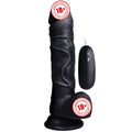 Xise Dildo Series Beat 19 cm Titreşimli Realistik Penis XS-WBC10009-V-Black