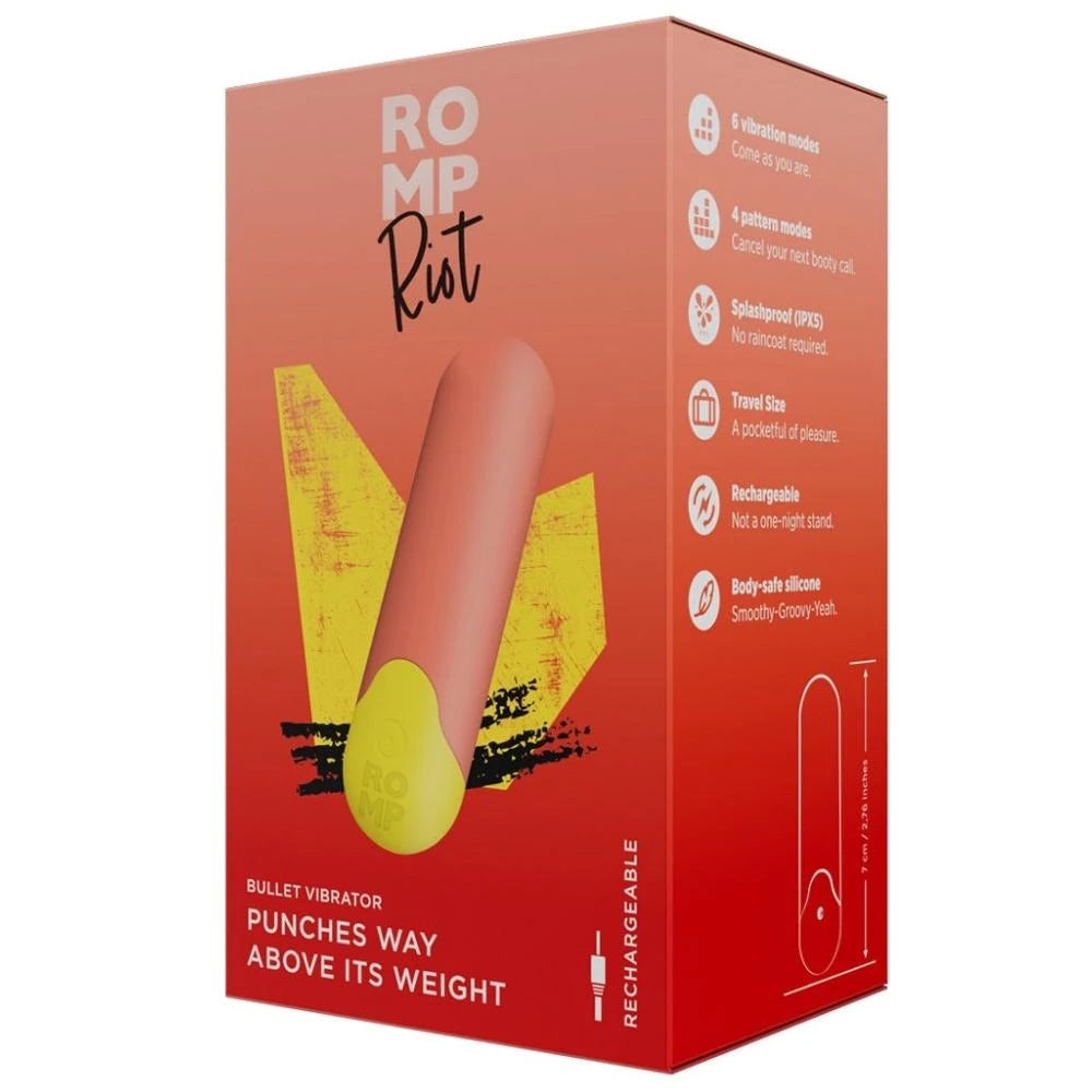 Romp Riot Clitoral Uyarıcı Mini Vibratör