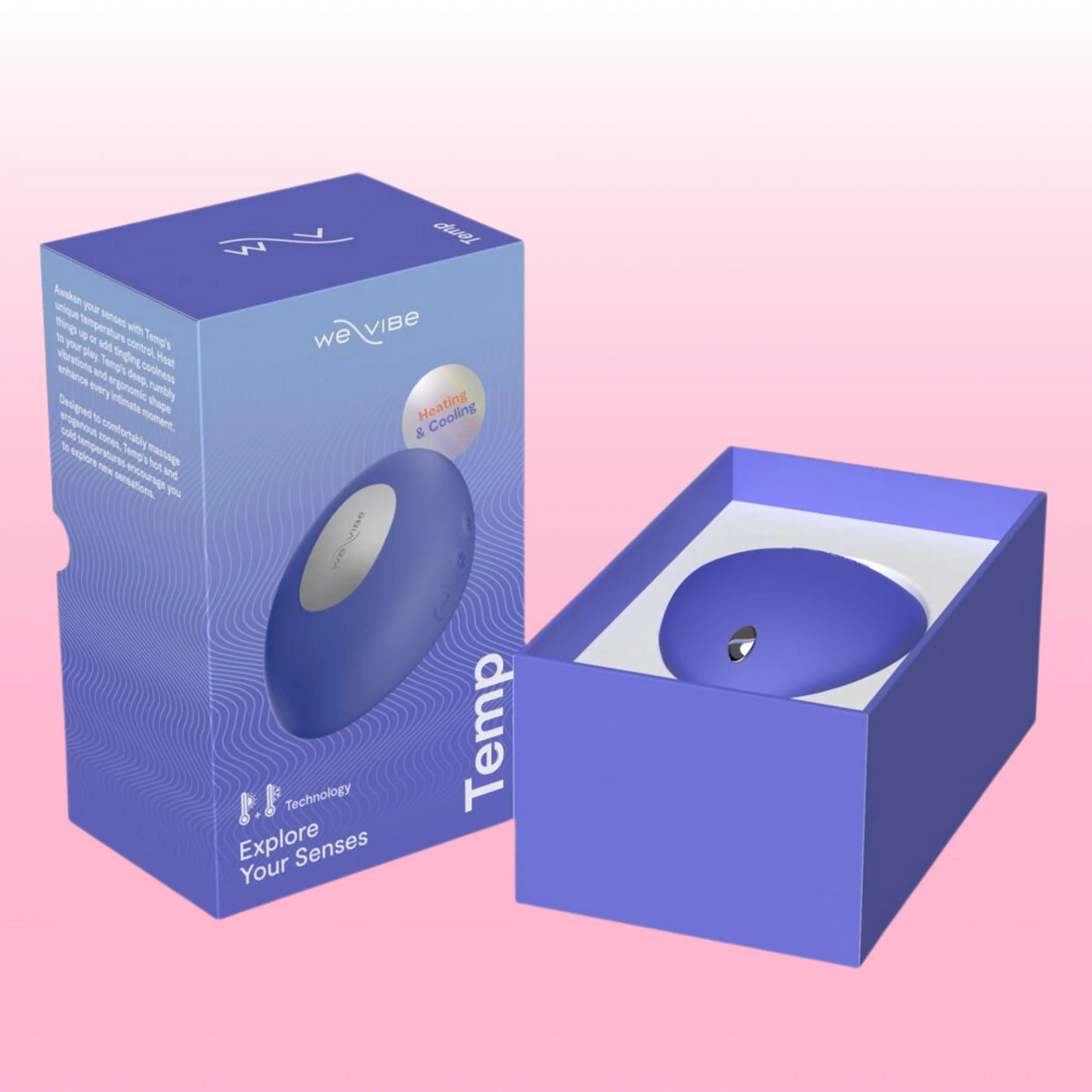 We-Vibe Temp Isıtma ve Soğutma Özellikli Yatırılabilir Titreşimli Masaj Aleti