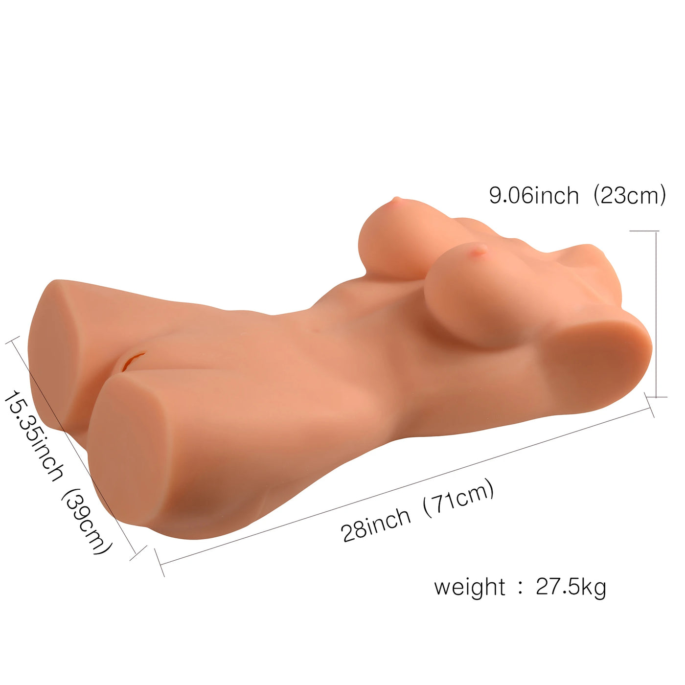 Amy Solid Full Silikon Vücut Realistik Manken