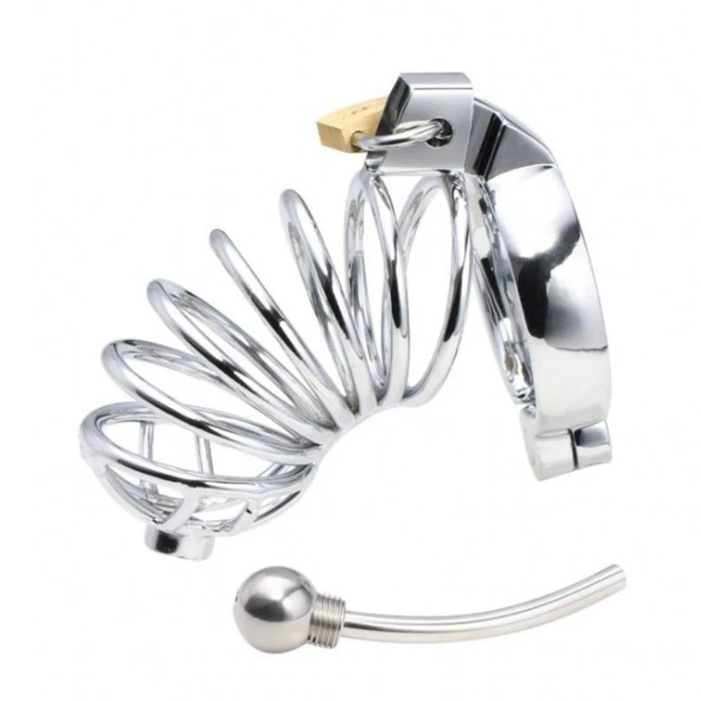 Erox Dreams Urethral Play Chastity Metal Penis Kilidi 50 Mm