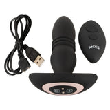 Anos Remote Controlled Thrusting Massager İleri Geri Hareketli Anal Vibratör