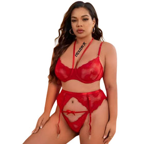 Erox She Fantasy Wear Jartiyerli Seksi Gecelik