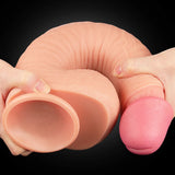 Lovetoy Dual Layered Platinum Silicone Cock 30 cm Realistik Penis LV411013