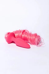 NS Novelties Unicorn Tails Kuyruklu Silikon Anal Plug Pink