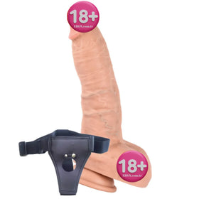 Xise Dildo Gerald Et Doku 26.5 Cm Belden Bağlamalı Realistik Penis