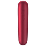 Satisfyer Dual Love Telefon Kontrollü Emiş Güçlü Vibratör-Red