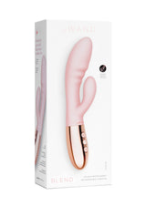 Le Wand Blend Rechargeable Şarjlı Tavşan Vibratör-Pink