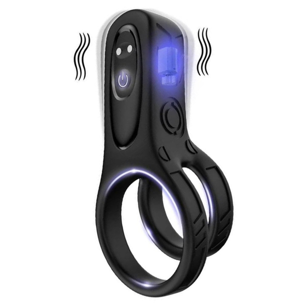 Erox Clitoral Cock Ring Klitrois Uyarıcı Şarjlı Penis Halkası