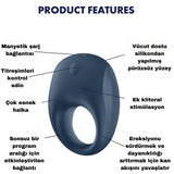 Satisfyer Strong One Ring Telefon Kontrollü Penis Halkası