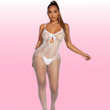 Erox She Sein Fantasy Wear Özel Bölgesi Açık Vücut Çorabı