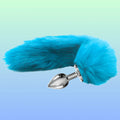 Erox Love The Anal Fantasy Mavi Tilki Kuyruklu Metal Anal Plug