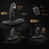 Dorcel P-Stroker Uzaktan Kumandalı Isıtmalı ve Hareketli Prostat Vibratör